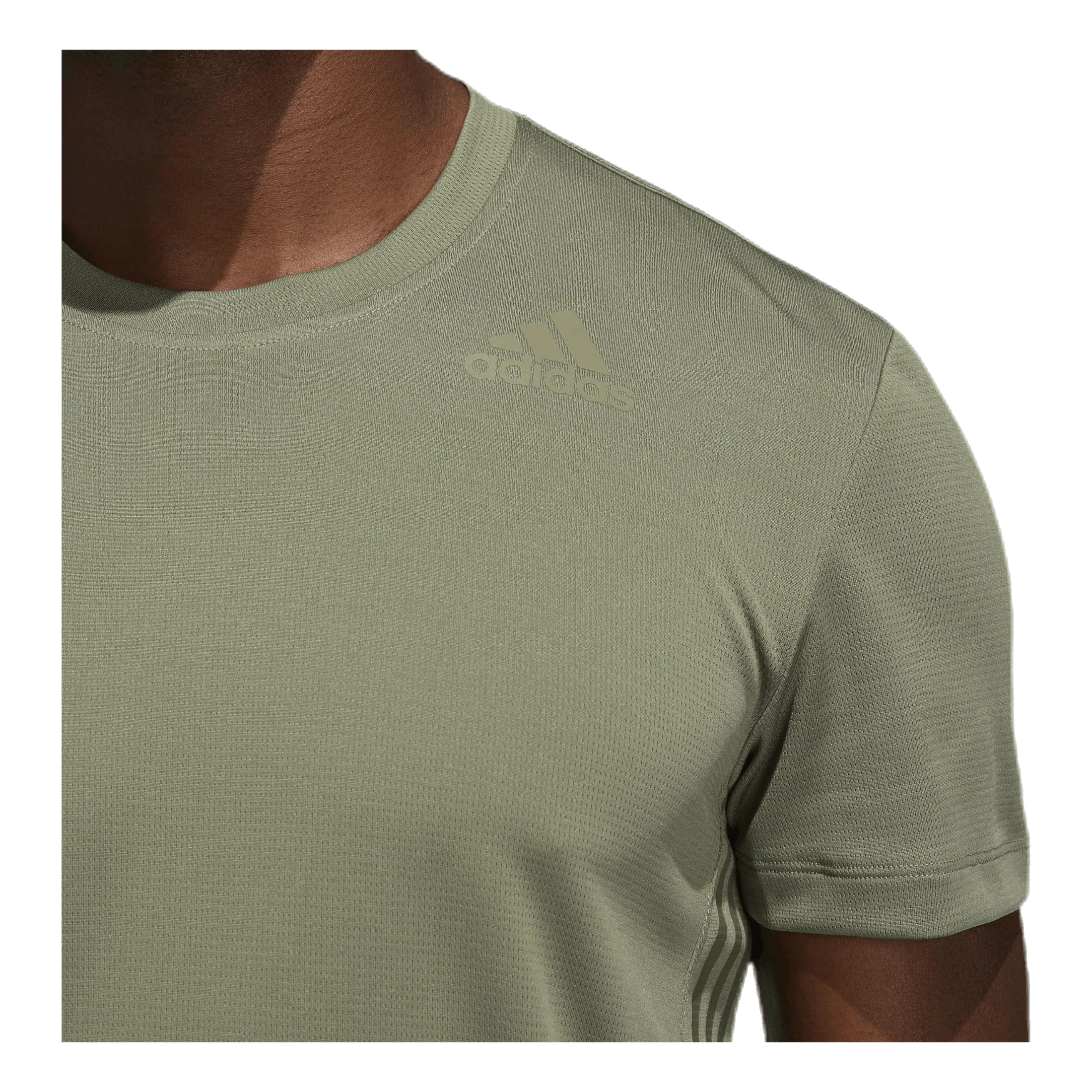 Adidas Aero 3S Tee Green