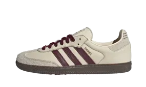 Adidas Samba OG Wonder White Maroon