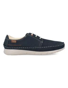 Baerchi - Zapato Cordones Napa Scorpio Premium Marino