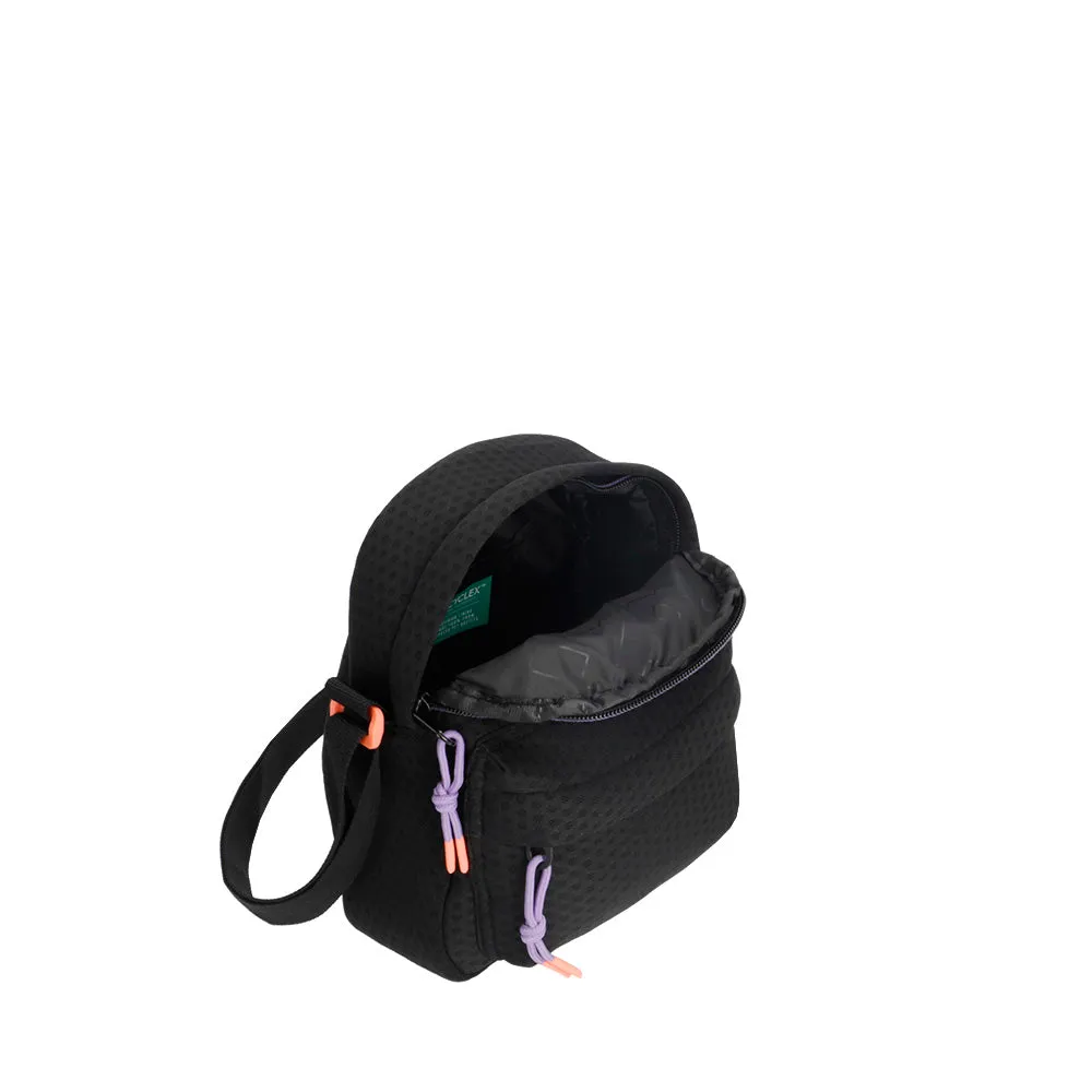 Bolso cruzado sling PIPER negro S