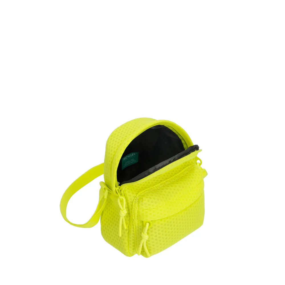 Bolso cruzado sling PIPER verde lima S