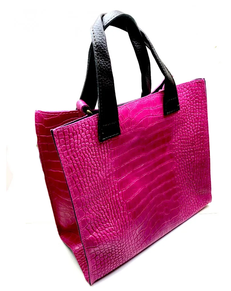 BOLSOS DE PIEL FUCSIAS DE MUJER PRECIOSOS PARA TU OUTFIT