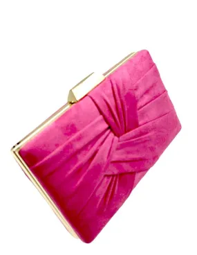 BOLSOS ONLINE FUCSIAS PARA BODAS Y EVENTOS CON DRAPEADO ORIGINAL