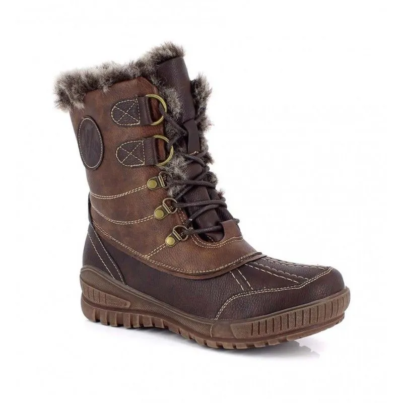 Botas après-ski Kimberfeel Delmos (Marrón oscuro) para mujer