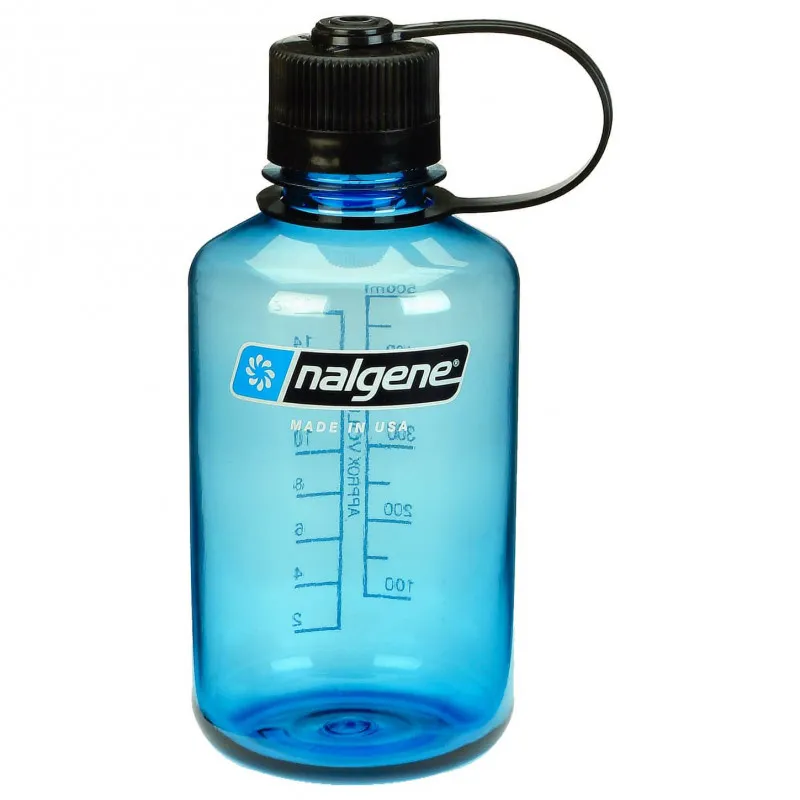 Botella azul 0.5 L Nalgene pequeña abertura