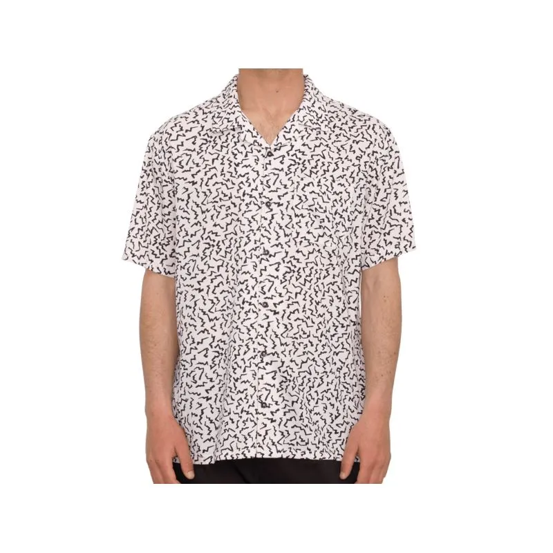 Camisa Volcom ASPHALT BEACH SS (LILAC ASH) Hombre