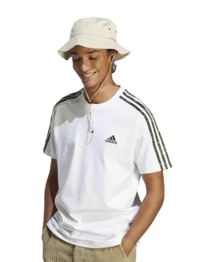 Camiseta Adidas 3S M Blanco/Negro