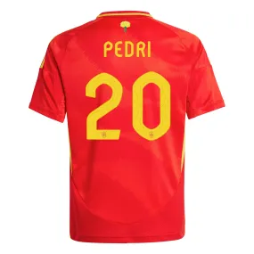 Camiseta adidas España niño Pedri 2024