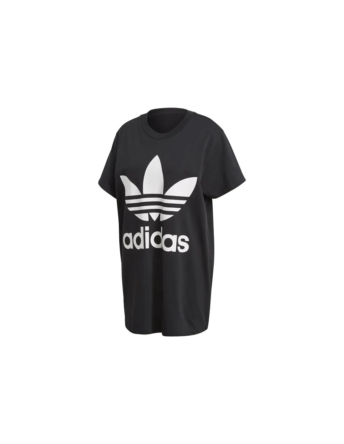 Camiseta adidas Triefoil negro Mujer