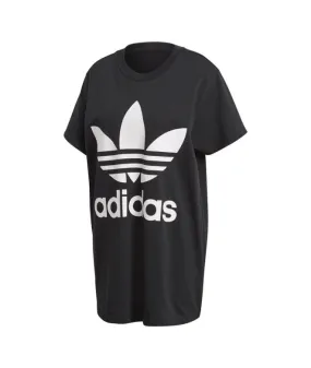 Camiseta adidas Triefoil negro Mujer