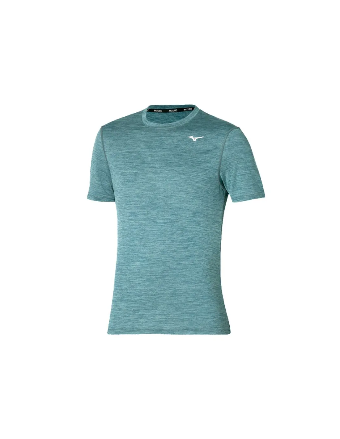 Camiseta de Fitness Mizuno Impulse Core Gris Hombre