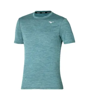 Camiseta de Fitness Mizuno Impulse Core Gris Hombre