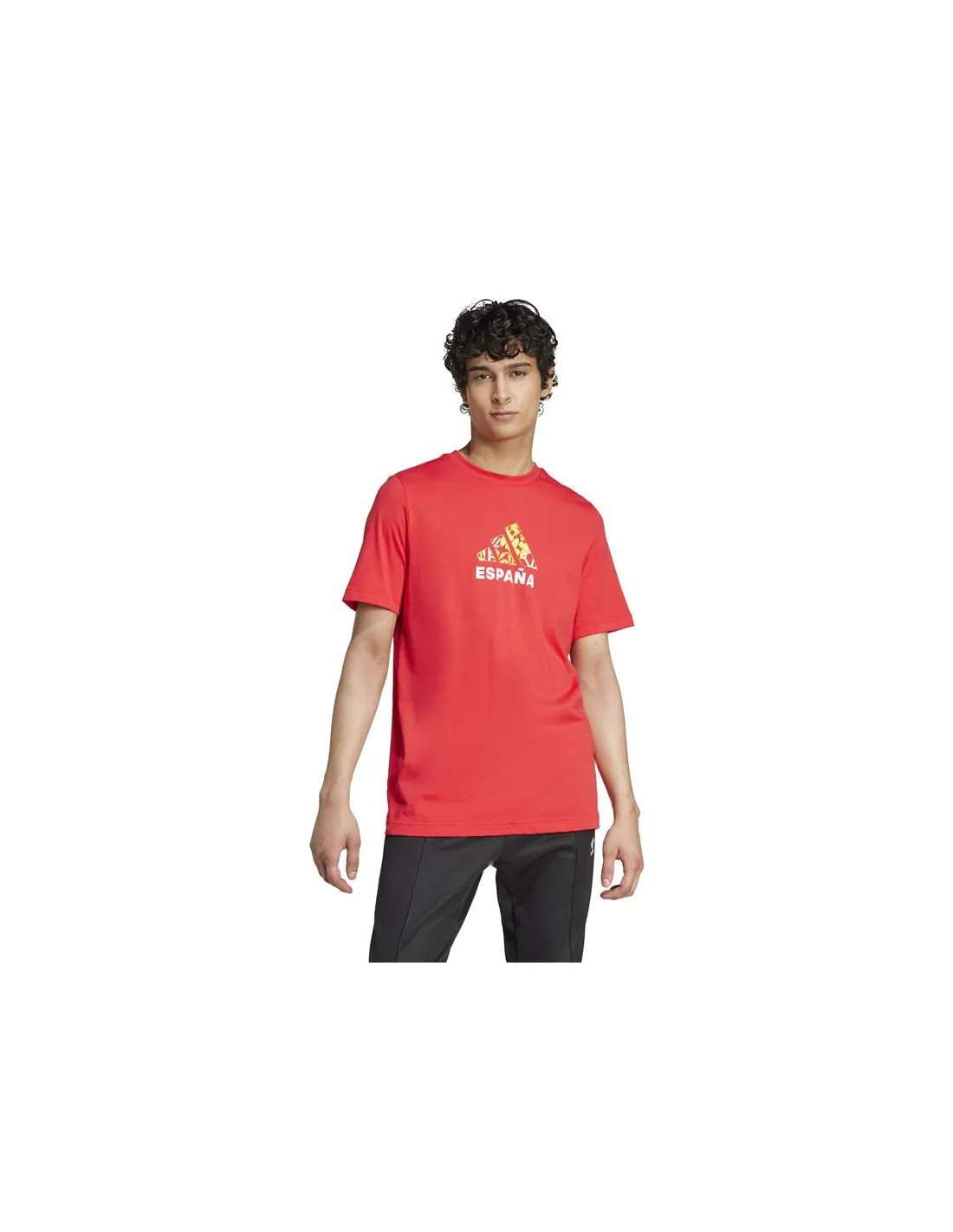 Camiseta de Fútbol adidas Football Spain Fan Graphic Hombre Rojo