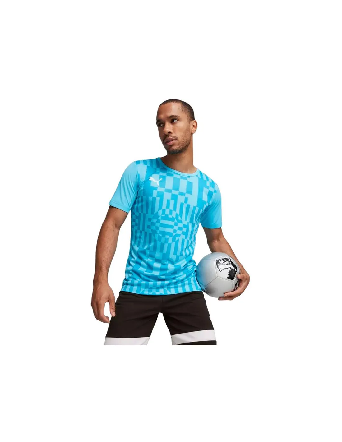 Camiseta de Fútbol Puma Individualrise Graphic Hombre Azul