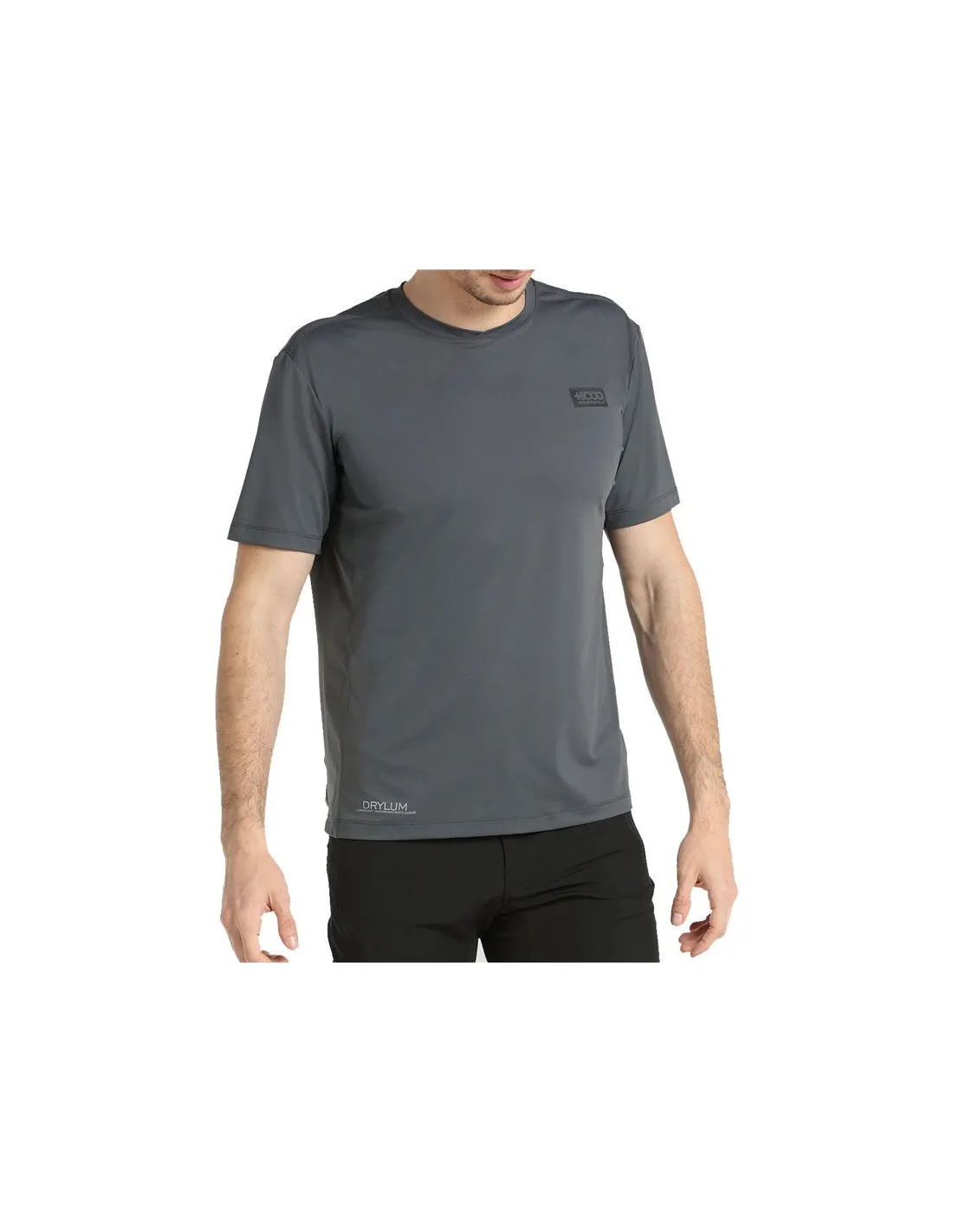 Camiseta de Montaña +8000 Descen Antracita Hombre