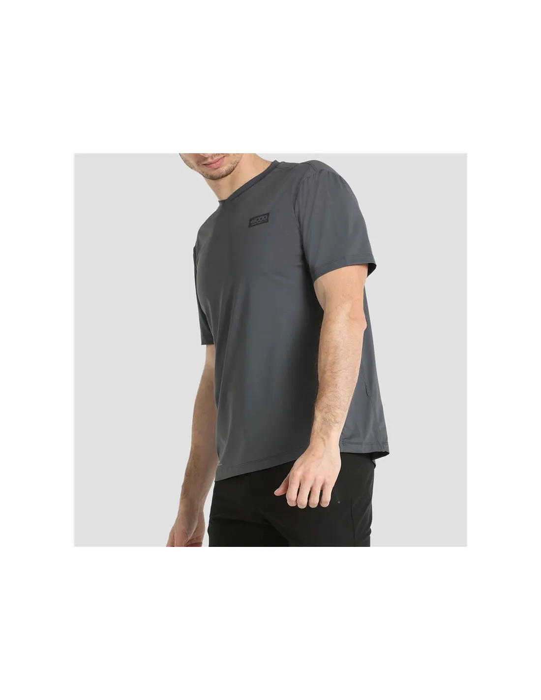 Camiseta de Montaña +8000 Descen Antracita Hombre