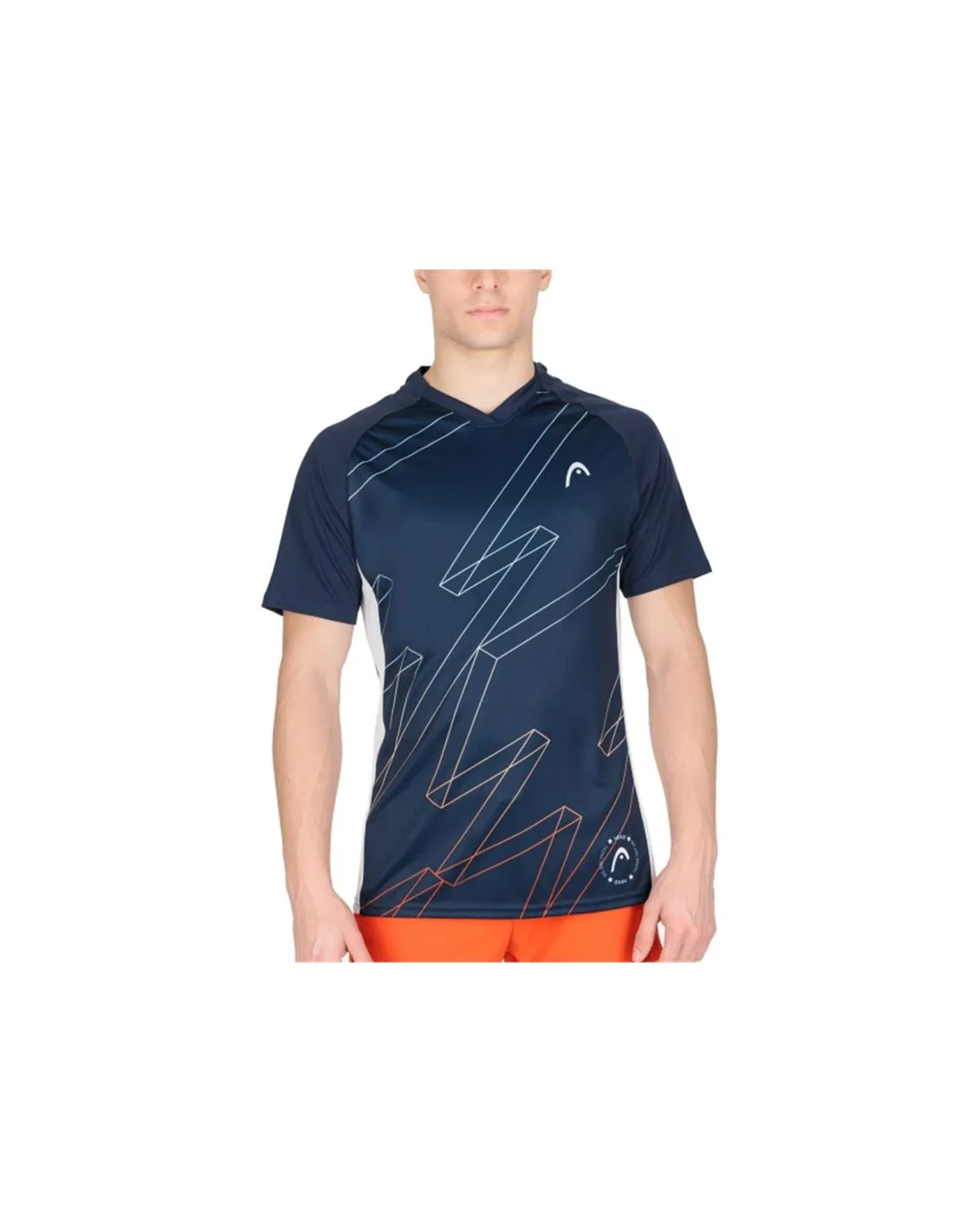 Camiseta de Pádel Head Play Tech Hombre