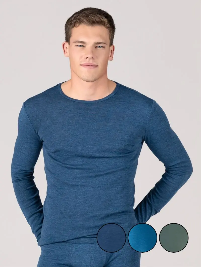 Camiseta interior térmica hombre 100% ecológica