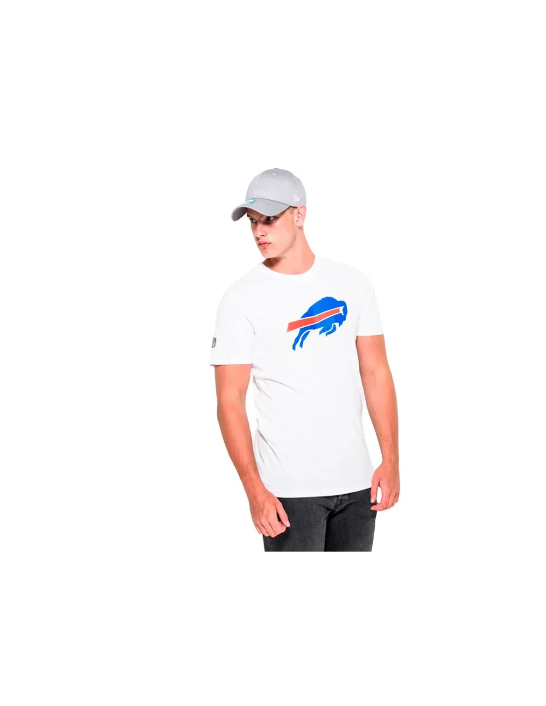 Camiseta New Era Buffalo Bills NFL Hombre Blanco