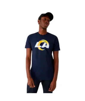 Camiseta New Era Los Angeles Rams NFL Regular Hombre Azul