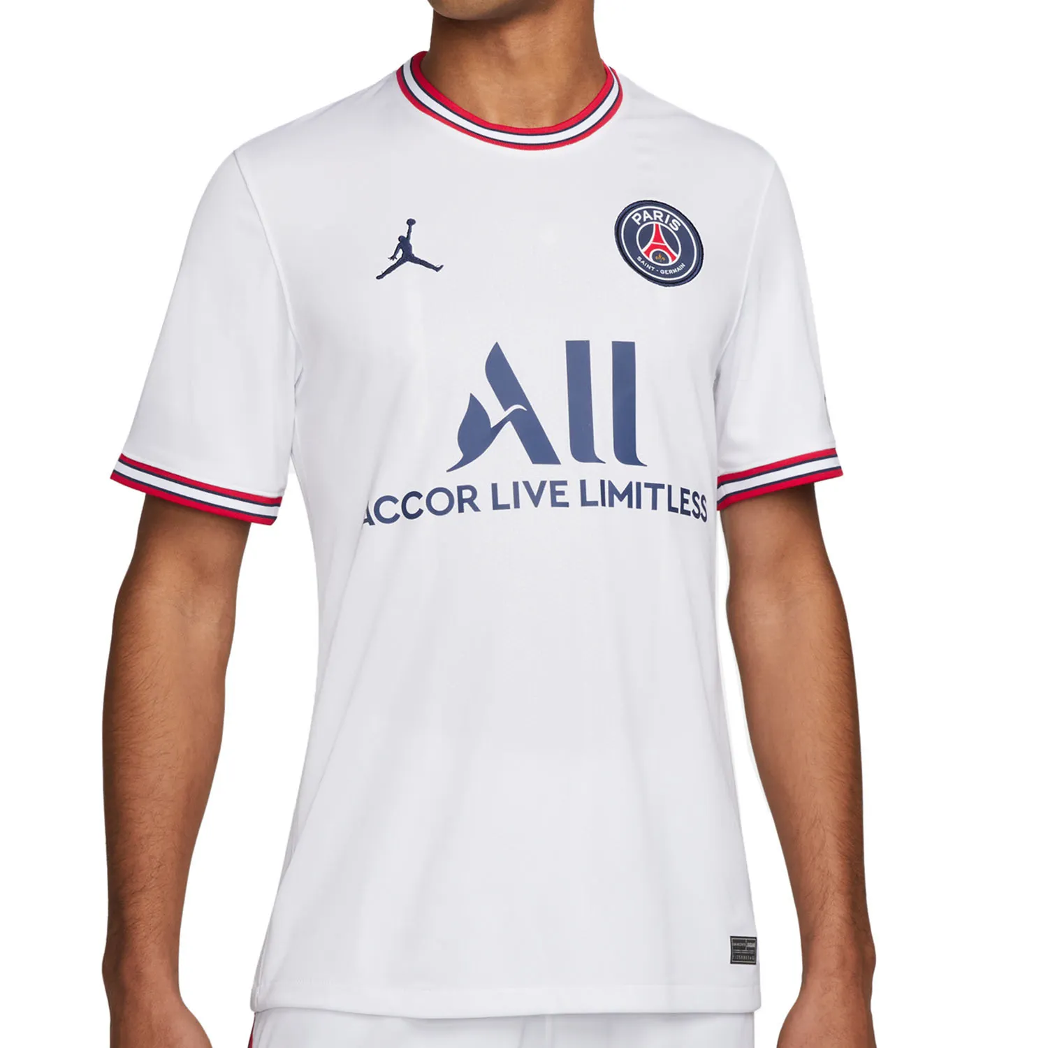 Camiseta Nike 4a PSG x Jordan 2021 2022 Mbappé Stadium