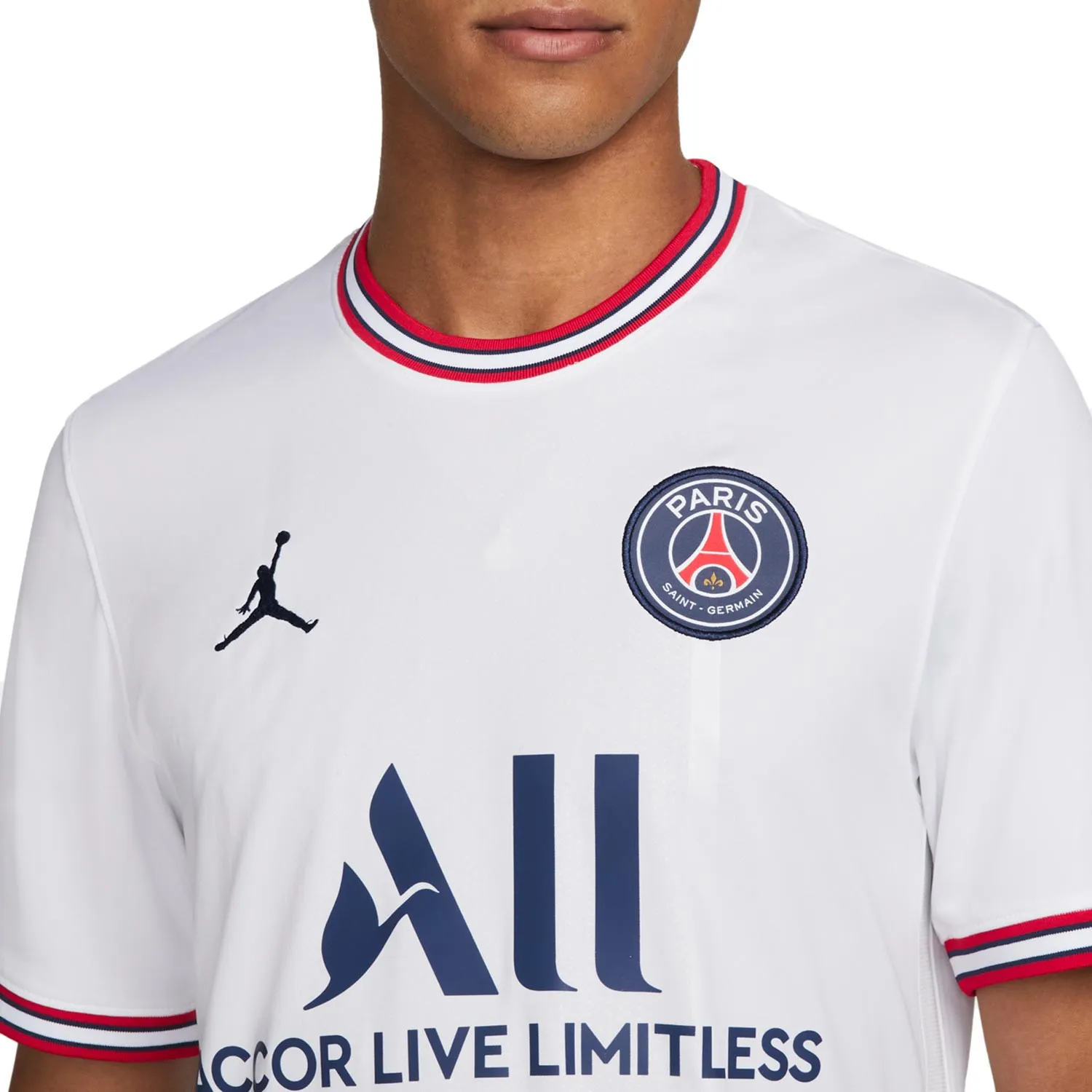 Camiseta Nike 4a PSG x Jordan 2021 2022 Mbappé Stadium