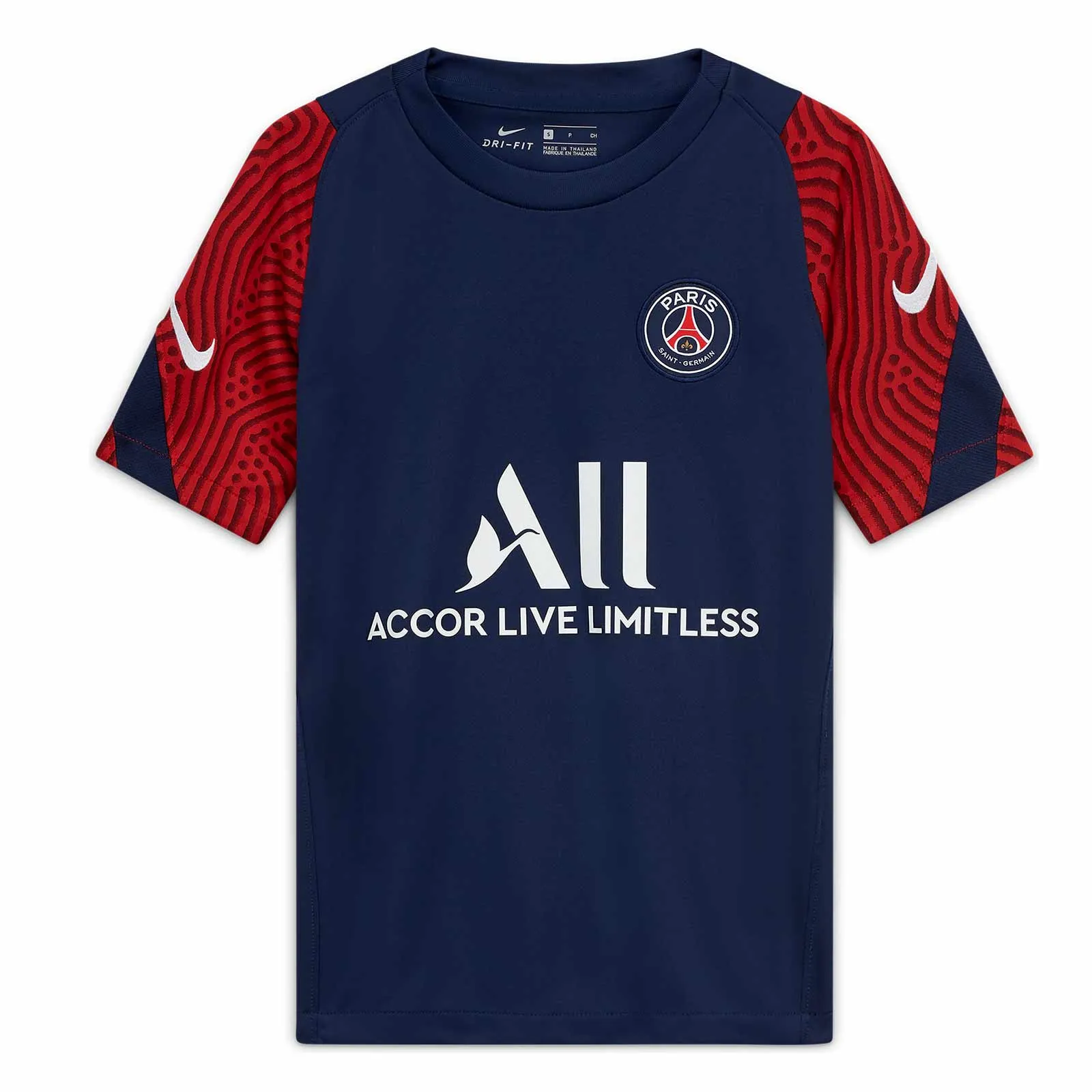 Camiseta Nike PSG niño entreno 2020 2021 Strike