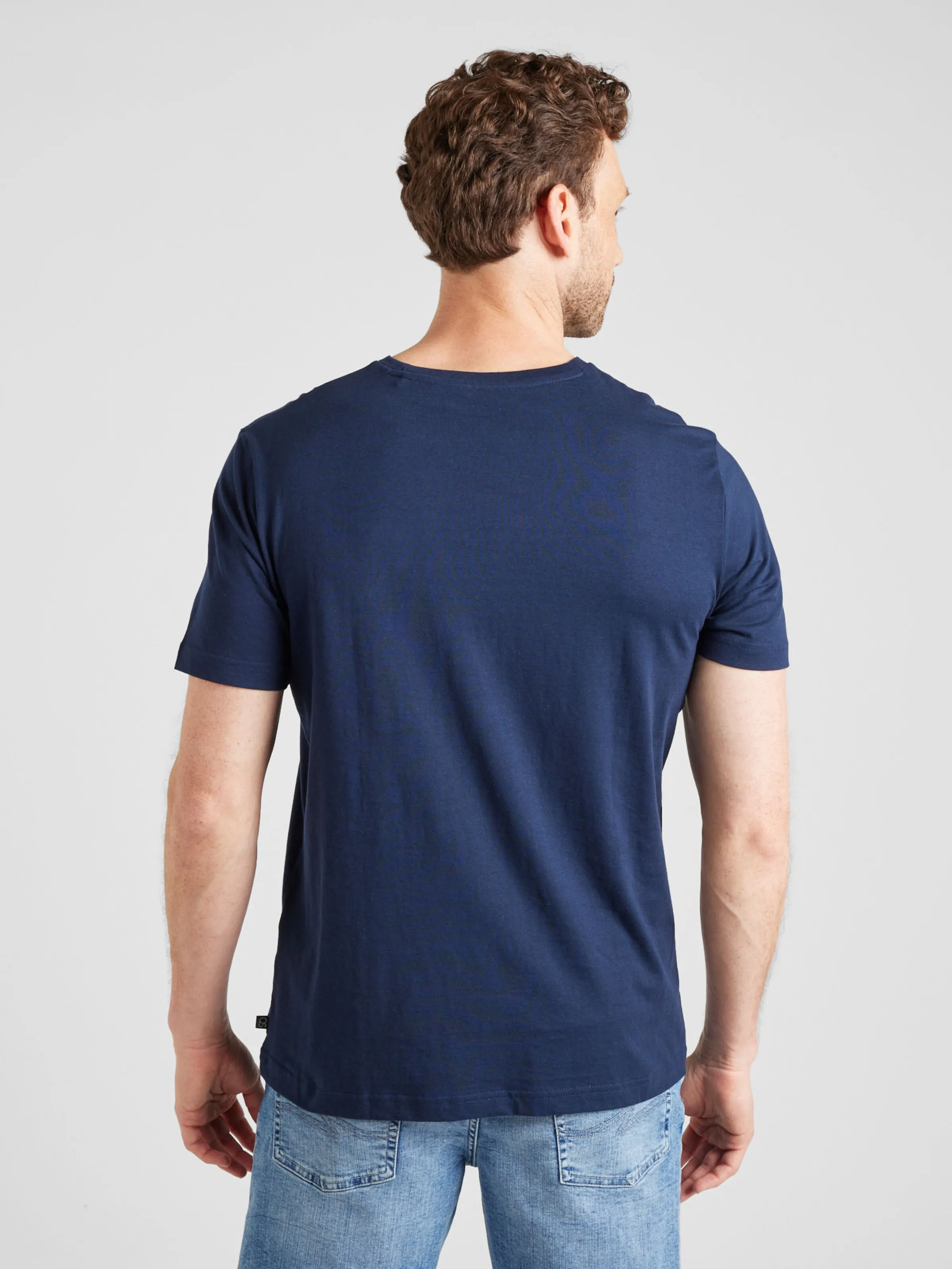 Camiseta QS en Navy, Azul Oscuro