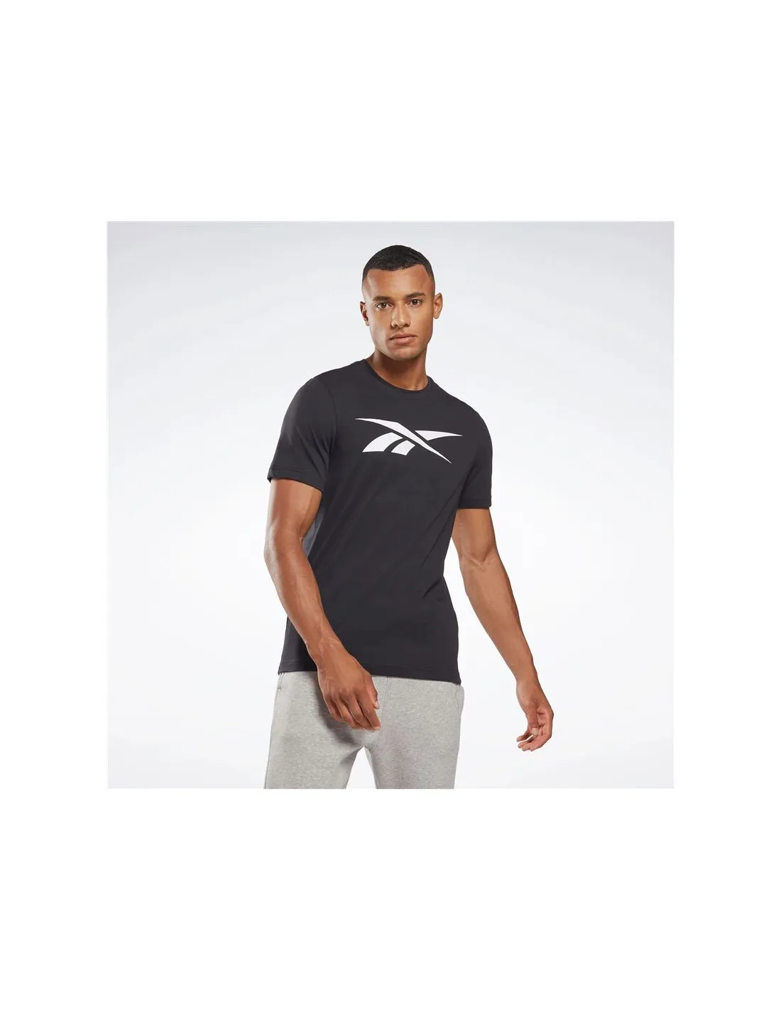 Camiseta Reebok Graphic Series Vector Hombre Negro