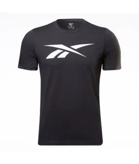 Camiseta Reebok Graphic Series Vector Hombre Negro