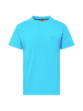 Camiseta 'ESSENTIAL' Superdry en Azul Neon