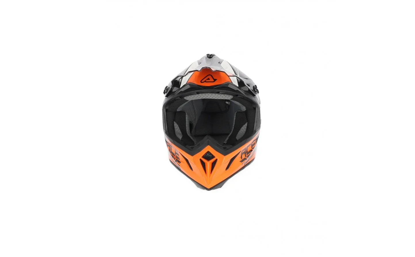 Casco Acerbis Steel Carbon Negro Naranja |0023424.229|