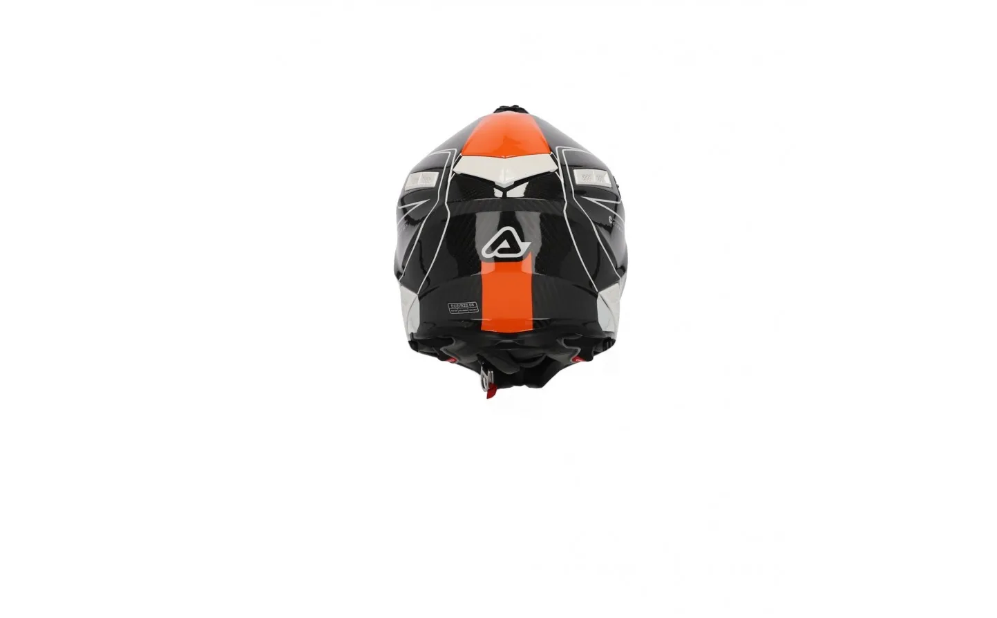 Casco Acerbis Steel Carbon Negro Naranja |0023424.229|