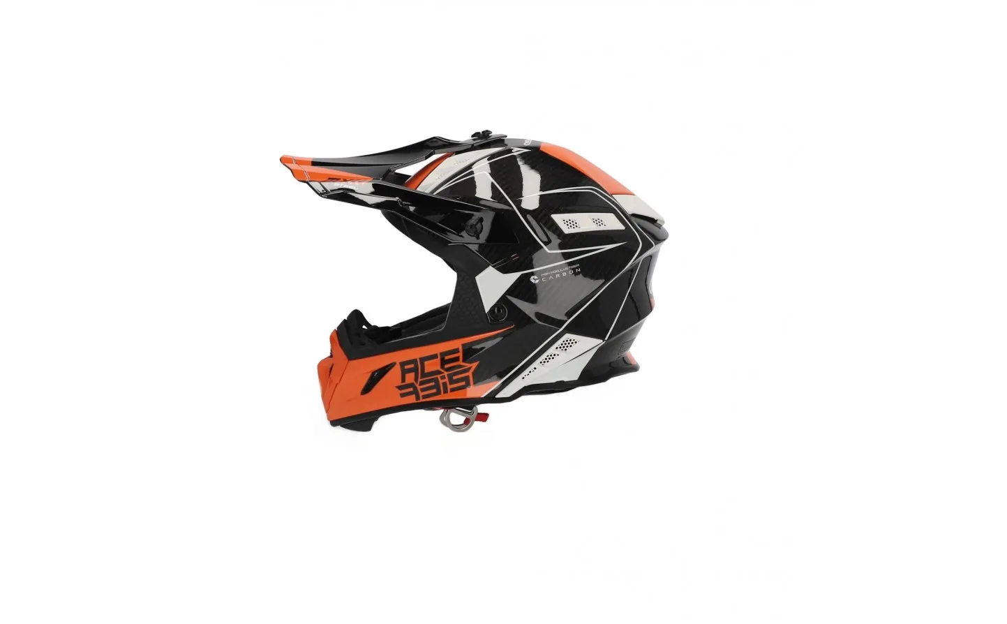 Casco Acerbis Steel Carbon Negro Naranja |0023424.229|