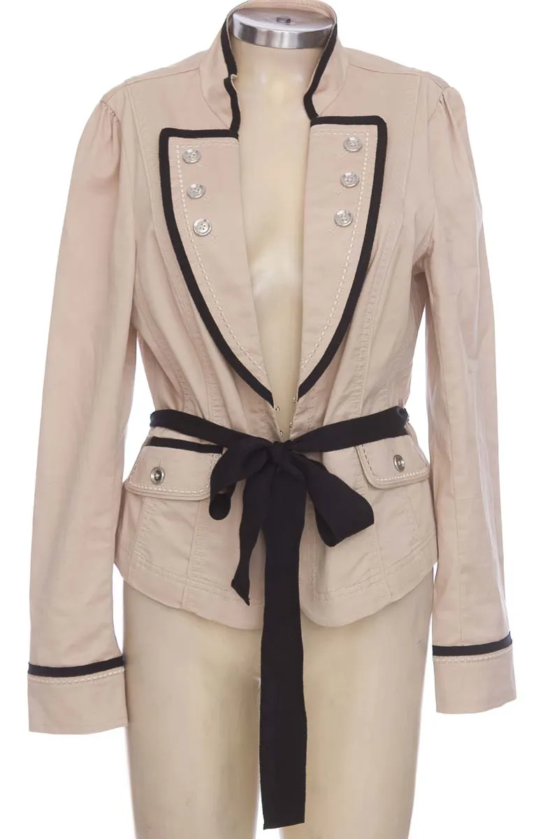 Chaqueta / Abrigo color Beige - White House Black Market