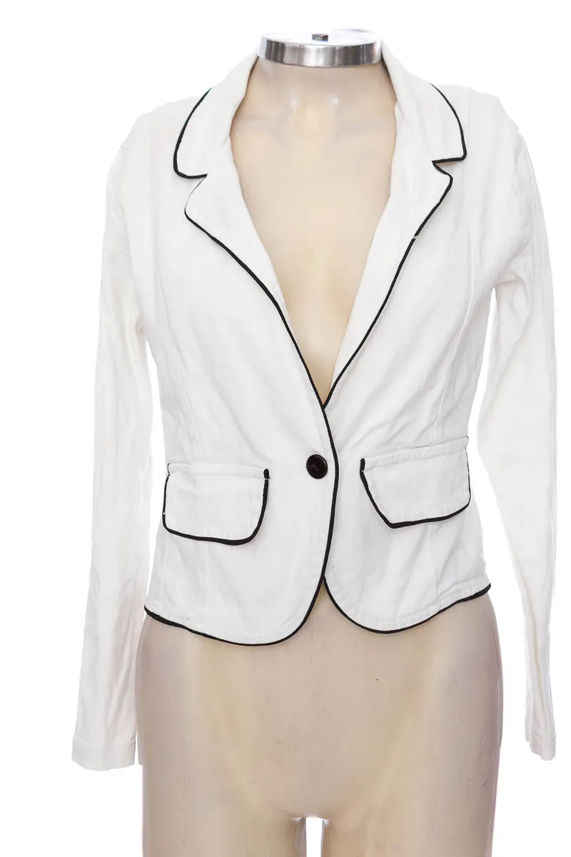 Chaqueta / Abrigo color Blanco - Caty Ross