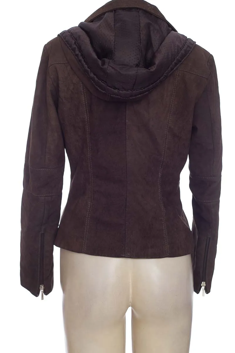 Chaqueta / Abrigo color Café - Colombian Leather