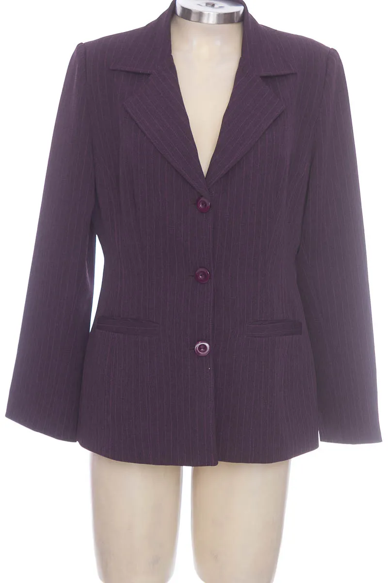 Chaqueta / Abrigo color Morado - A&amp;Y Collection