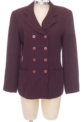 Chaqueta / Abrigo color Morado - Casual Corner