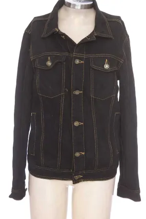 Chaqueta / Abrigo color Negro - Pull &amp; Bear