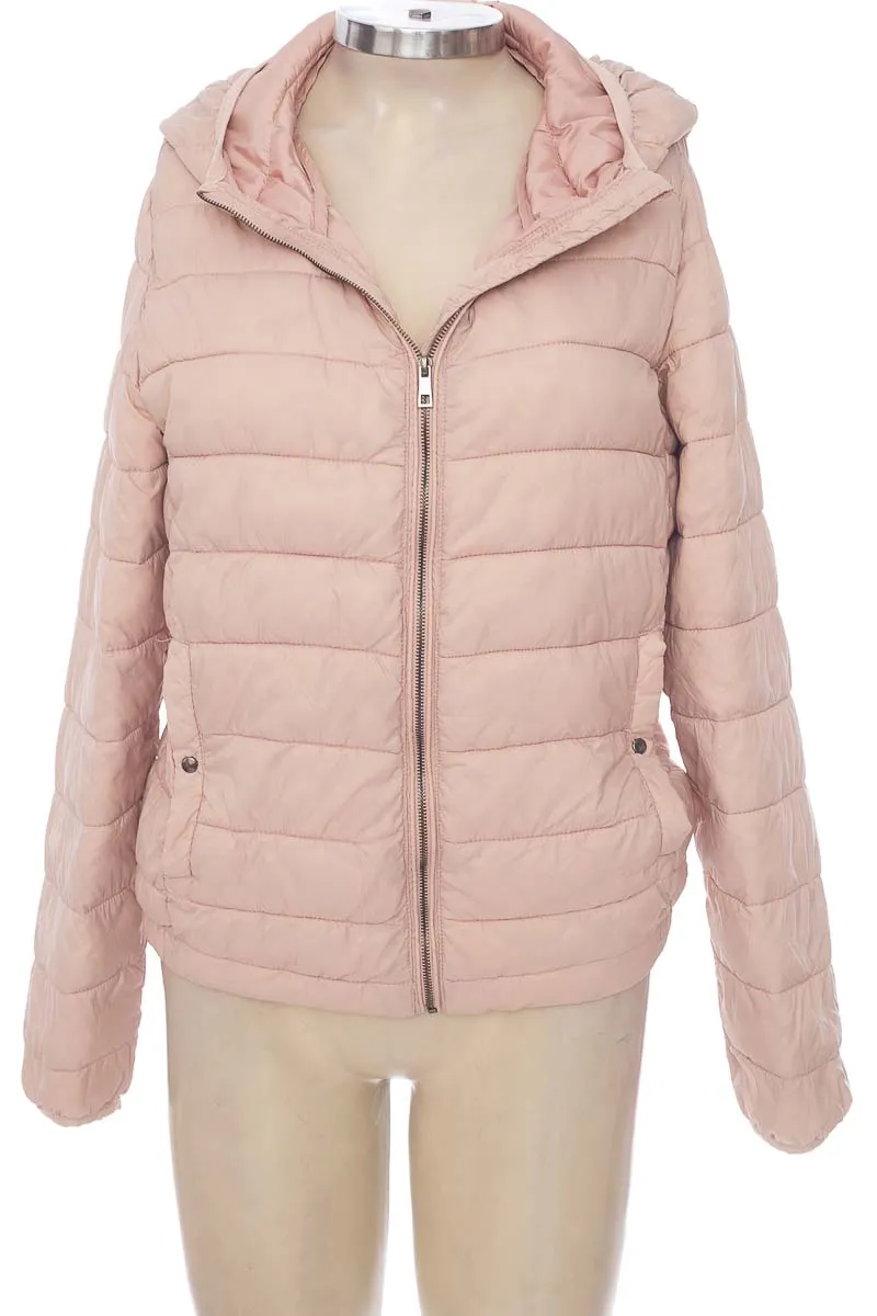 Chaqueta / Abrigo color Rosado - Pull &amp; Bear