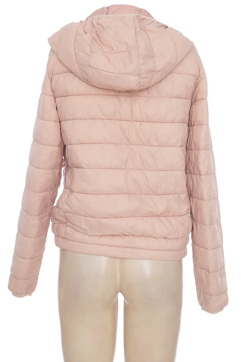 Chaqueta / Abrigo color Rosado - Pull &amp; Bear