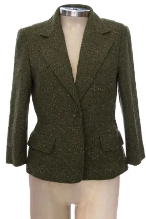 Chaqueta / Abrigo color Verde - Daisy Fuentes