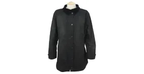 CHAQUETA ABRIGO BARBOUR NEWMARKET L 44 ABRIGO CHAQUETA DE ALGODÓN ACEITE NEGRO 