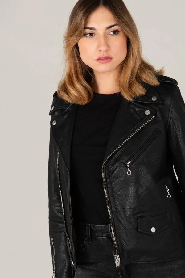 Chaqueta Mujeres Schott Lcw1638X Black