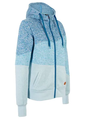 Chaqueta polar Azul atlántico jaspeado