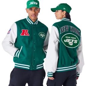 Chaqueta Varsity Nfl Patch New York Jets