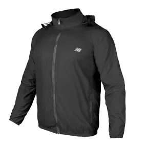 Cortaviento Running Hombre New Balance Negro