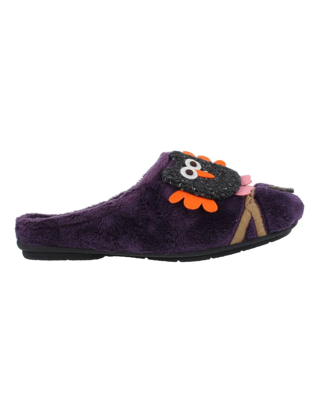 Costa - Zapatillas de Casa Búho Morado