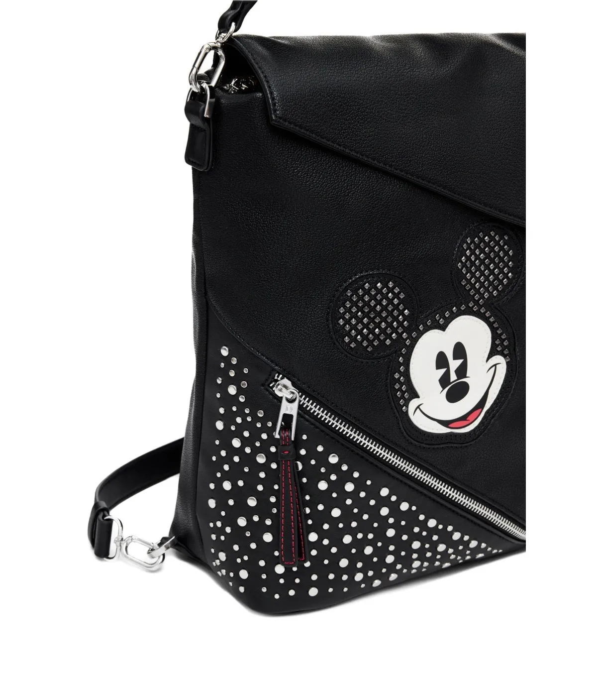 Desigual Mickey Studstyle Bolso Mujer